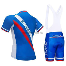 Slovakia Pro Retro Short Cycling Jersey Kit-cycling jersey-Outdoor Good Store