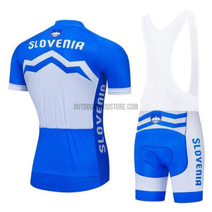 Slovenia Cycling Pro Retro Short Cycling Jersey Kit-cycling jersey-Outdoor Good Store