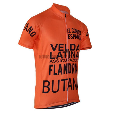 Spain 1977 Retro Cycling Jersey-cycling jersey-Outdoor Good Store