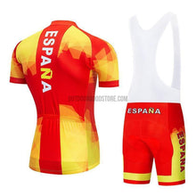 Spain Espana Pro Retro Short Cycling Jersey Kit-cycling jersey-Outdoor Good Store