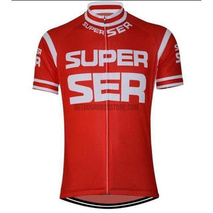 Spain Super Retro Cycling Jersey-cycling jersey-Outdoor Good Store
