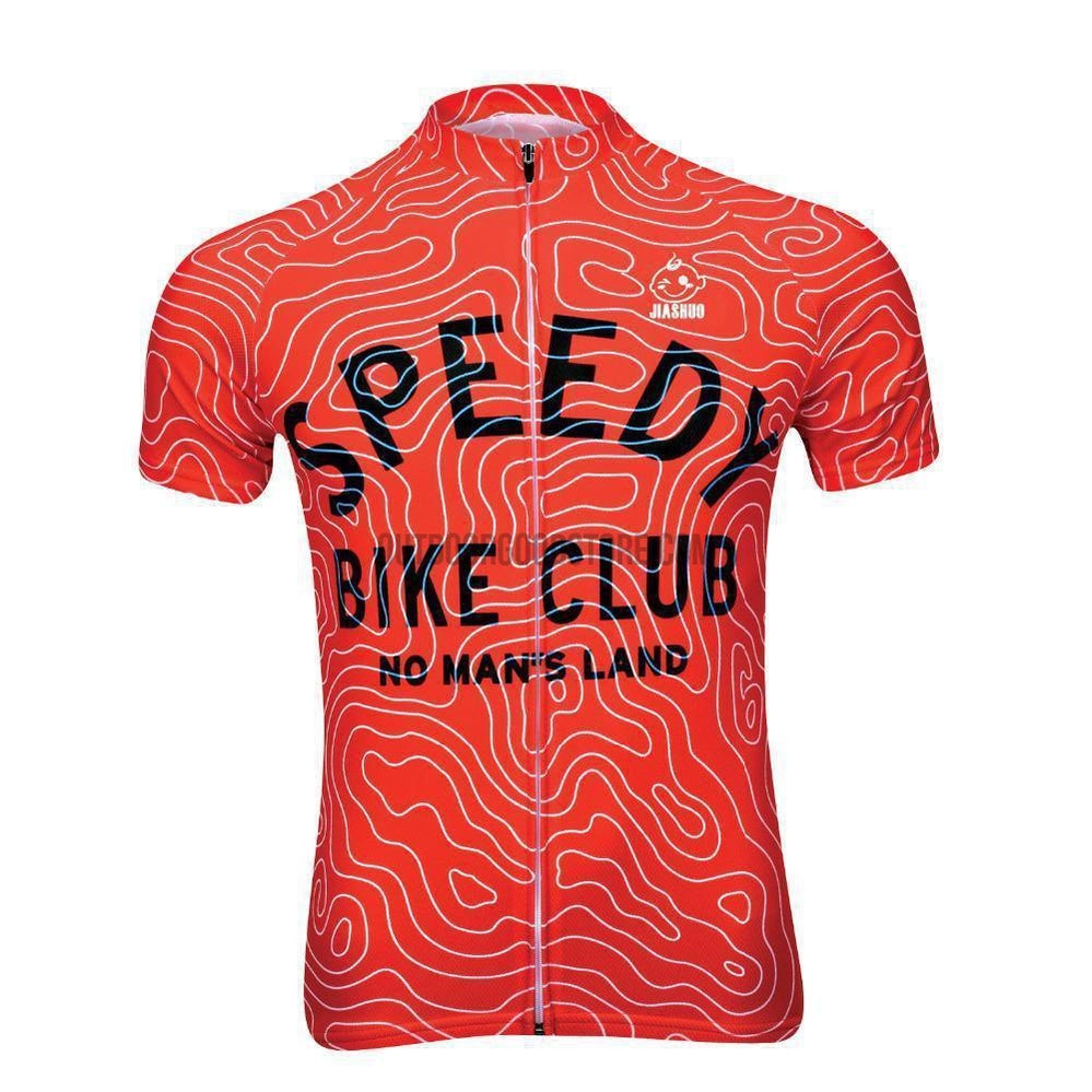Retro Bike Shirt Loose Breathable Cycling Jersey for Men for