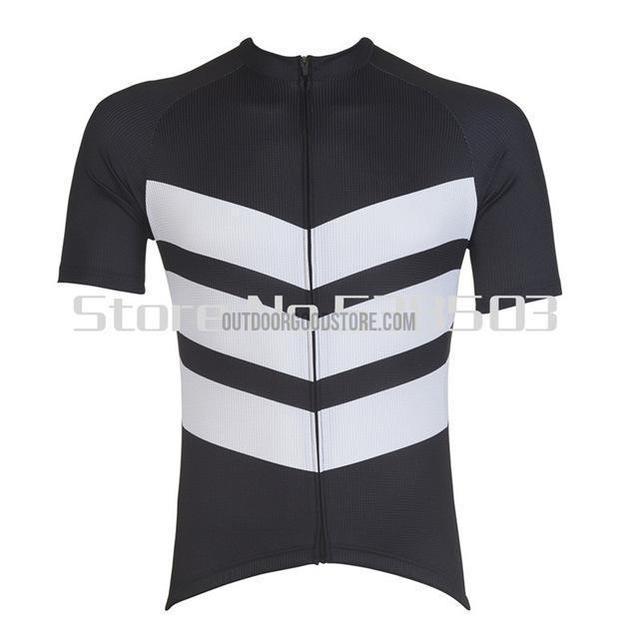 Stripped Arrow Pattern Retro Cycling Short Jersey-cycling jersey-Outdoor Good Store