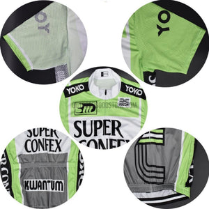 Super Confex Kwantum Yoko Retro Cycling Jersey-cycling jersey-Outdoor Good Store