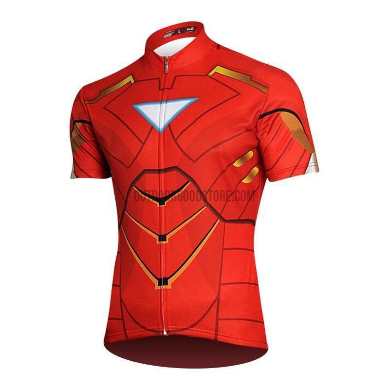 Super Red Cycling Jersey Kit-cycling jersey-Outdoor Good Store