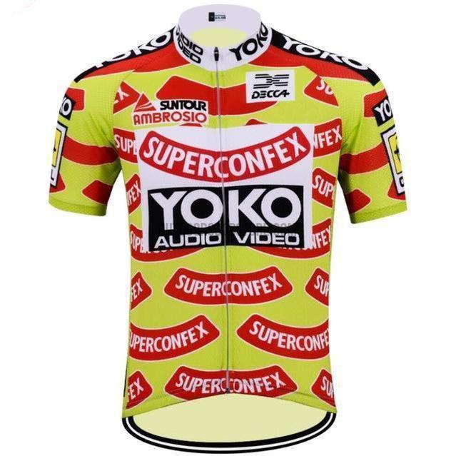 Superconfex Yoko Retro Cycling Jersey-cycling jersey-Outdoor Good Store