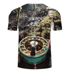 Sweat Wicking Elastic Fishing T Shirt-Outdoor Good Store