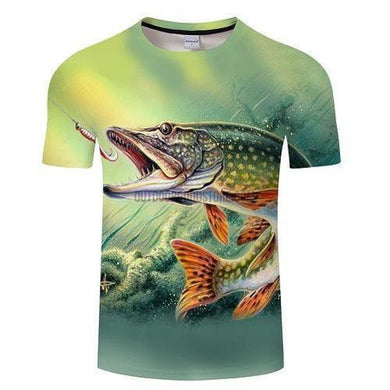 Sweat Wicking Elastic Fishing T Shirt-Outdoor Good Store