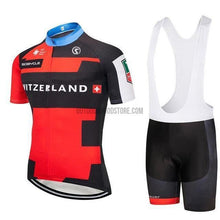Switzerland Retro Cycling Jersey Kit-cycling jersey-Outdoor Good Store