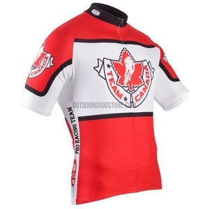Team Canada Retro Cycling Jersey-cycling jersey-Outdoor Good Store