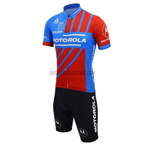 Team Motorola Retro Short Cycling Jersey Kit-cycling jersey-Outdoor Good Store