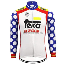 Team Teka Long Sleeve Cycling Jersey-cycling jersey-Outdoor Good Store