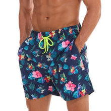 Tropical Design Swim Shorts Trunks-Surfing & Beach Shorts-Outdoor Good Store