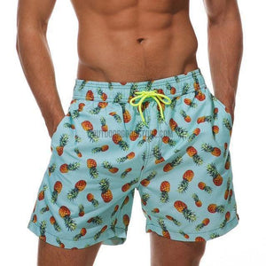 Tropical Design Swim Shorts Trunks-Surfing & Beach Shorts-Outdoor Good Store