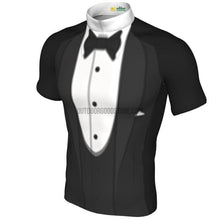 Tuxedo Tux Bow Tie Suit Groom Cycling Jersey-cycling jersey-Outdoor Good Store