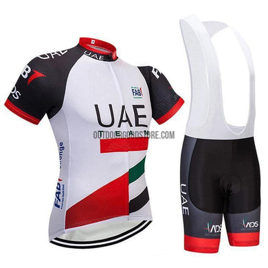 UAE Pro Retro Short Cycling Jersey Kit-cycling jersey-Outdoor Good Store