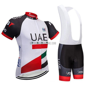 UAE Pro Retro Short Cycling Jersey Kit-cycling jersey-Outdoor Good Store