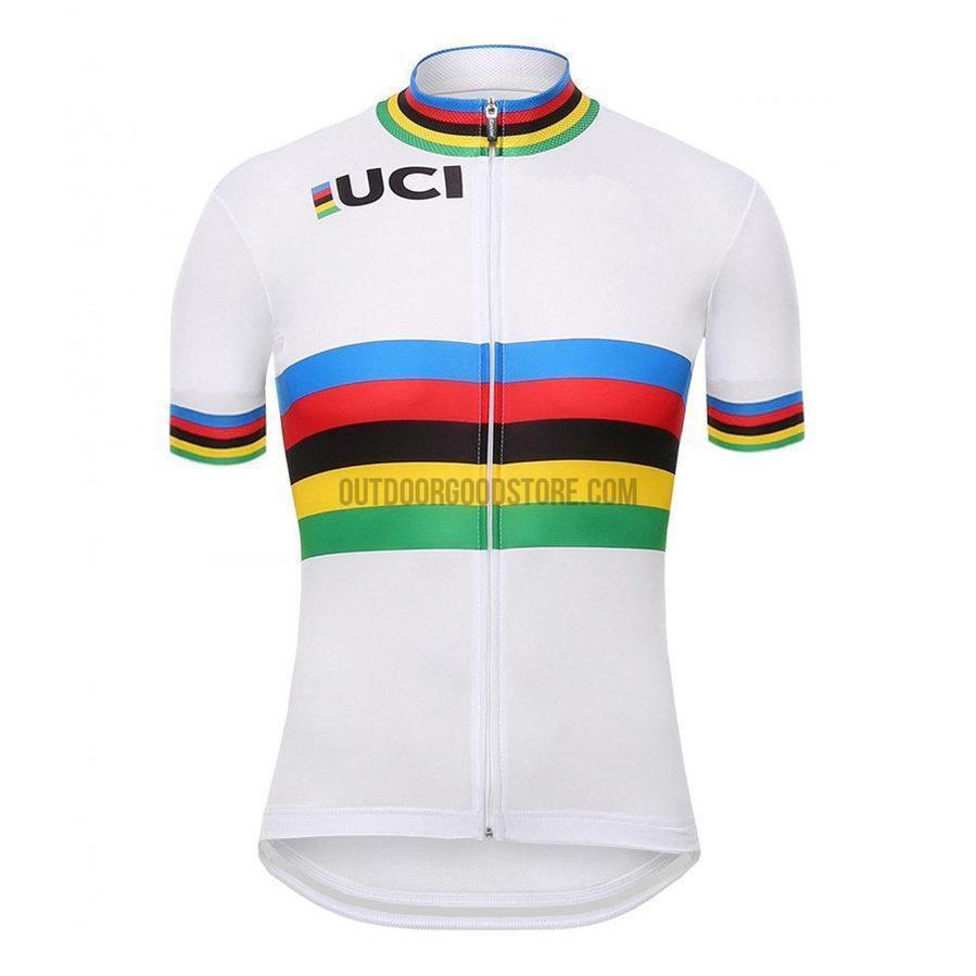 UCI Colored Retro Cycling Short Jersey – Outdoor Good Store