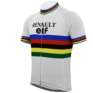 UCI Renault Elf Retro Cycling Jersey-cycling jersey-Outdoor Good Store