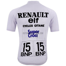 UCI Renault Elf Super Croix Retro Cycling Jersey-cycling jersey-Outdoor Good Store