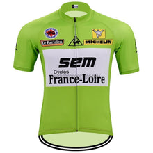UCI Sem France-Loire Retro Cycling Jersey-cycling jersey-Outdoor Good Store