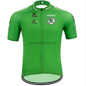 UCI Tour de France Krys Retro Cycling Jersey-cycling jersey-Outdoor Good Store