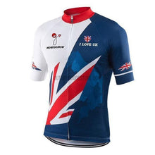 UK LOVE Retro Cycling Jersey-cycling jersey-Outdoor Good Store