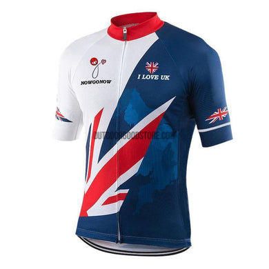 UK LOVE Retro Cycling Jersey-cycling jersey-Outdoor Good Store