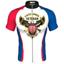 US Armed Forces Veteran Cycling Jersey (Customizable)-cycling jersey-Outdoor Good Store
