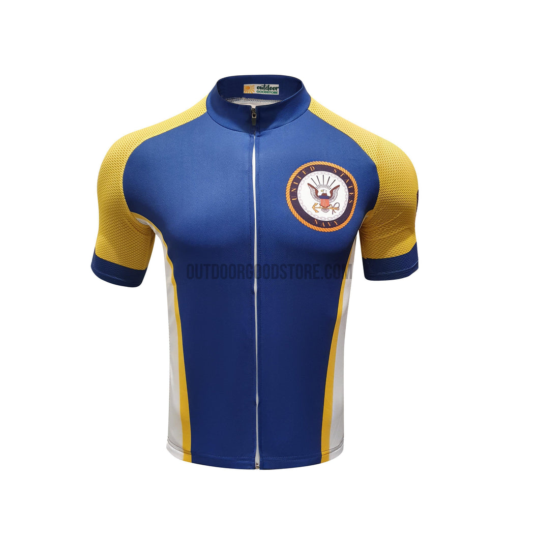 US Navy USN Military Cycling Jersey (Customizable)-cycling jersey-Outdoor Good Store