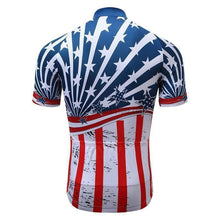 USA America Retro Cycling Jersey-cycling jersey-Outdoor Good Store