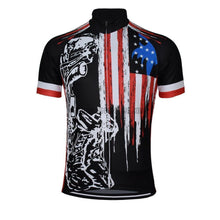 USA Honor the Fallen Flag Cycling Jersey-cycling jersey-Outdoor Good Store