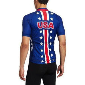 USA Team Retro Cycling Jersey-cycling jersey-Outdoor Good Store
