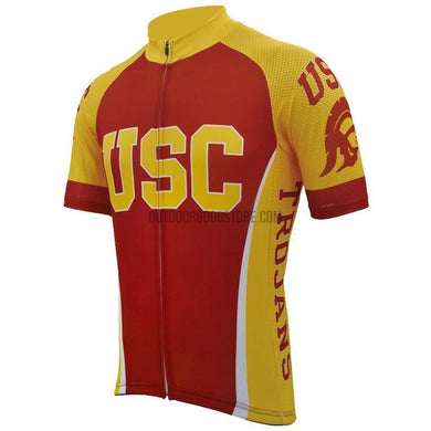 USC Trojans Retro Cycling Jersey-cycling jersey-Outdoor Good Store