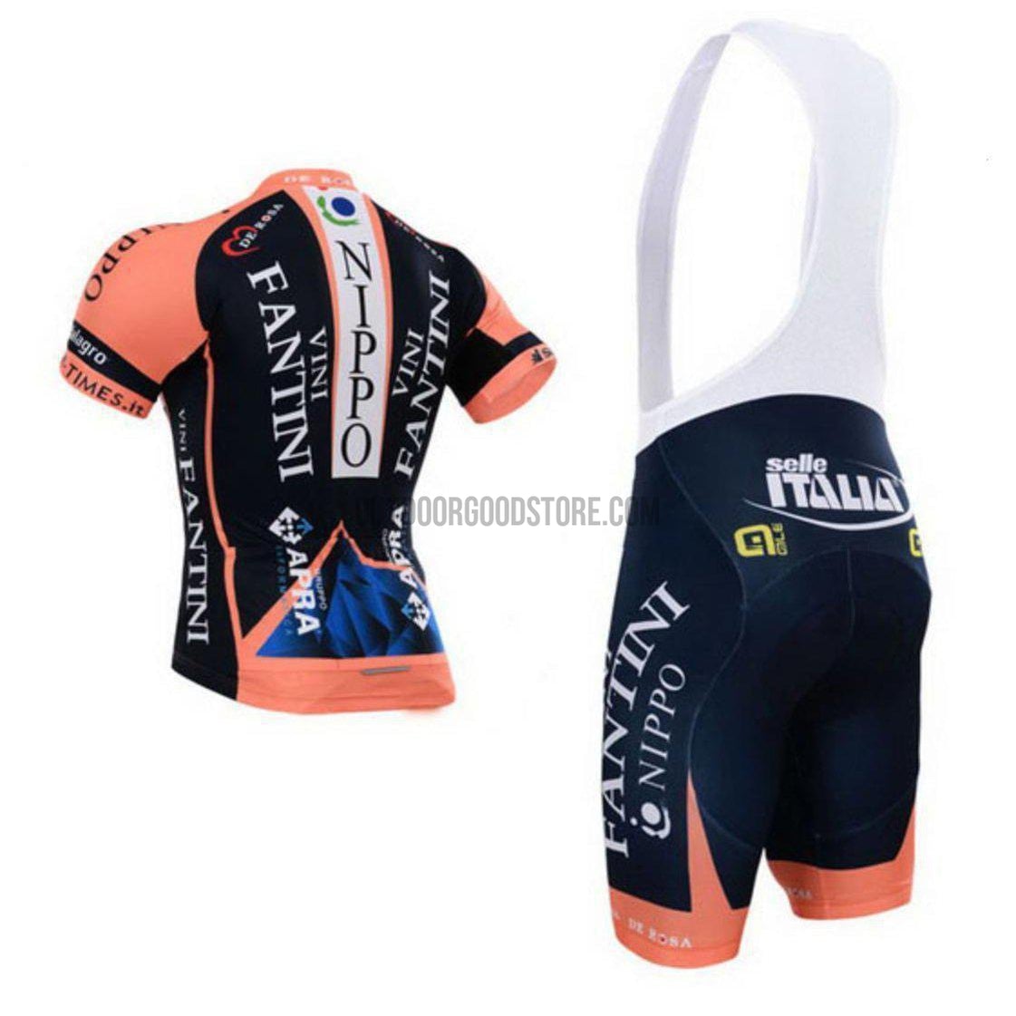 Vini Fantini Retro Cycling Short Jersey Kit – Outdoor Good Store