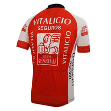 Vitalicio Seguros Retro Cycling Jersey-cycling jersey-Outdoor Good Store