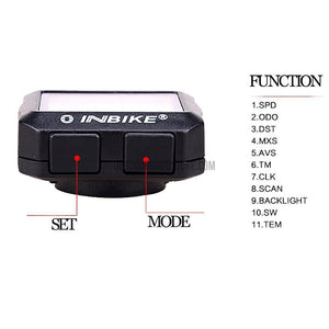 Waterproof Backlight Cycling Bicycle Bike Computer Odometer Speedometer Bike Wired-Bicycle Computer-Outdoor Good Store