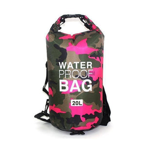 Waterproof Fishing Swimming Bag Dry Sack Camouflage 2L 5L 10L 15L