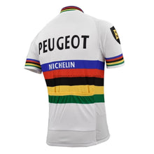 White Retro Cycling Jersey-cycling jersey-Outdoor Good Store