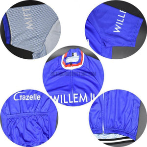 Willem II Grazelle Retro Cycling Jersey-cycling jersey-Outdoor Good Store