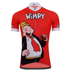 Wimpy Popeye Cycling Jersey-cycling jersey-Outdoor Good Store