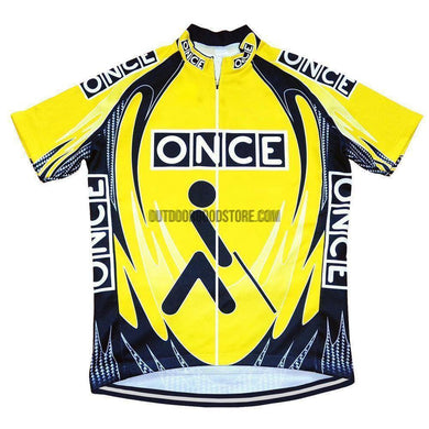 Yellow Retro Cycling Jersey-cycling jersey-Outdoor Good Store