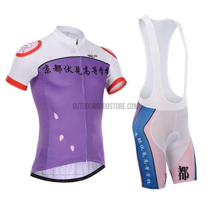 Yowamushi Pedal Sohoku Retro Cycling Jersey Kit-cycling jersey-Outdoor Good Store