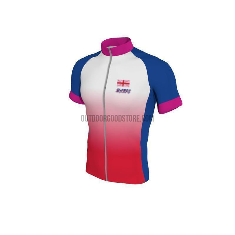 Cycling Jerseys Horizonal Gradient (004) Custom Cycling Jersey. (x 1)-Custom-Outdoor Good Store