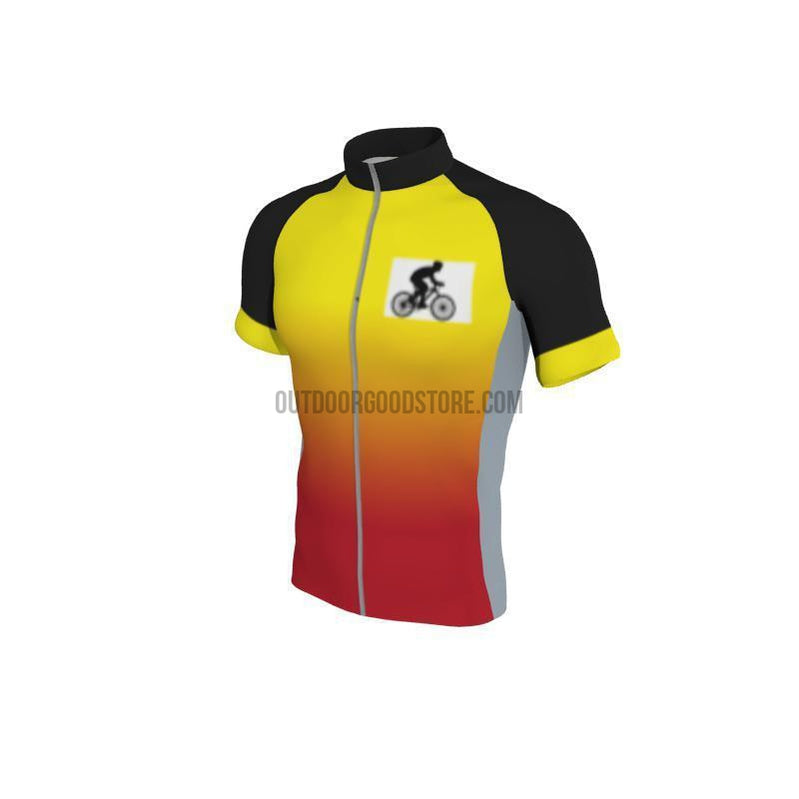 Cycling Jerseys Horizonal Gradient (004) Custom Cycling Jersey. (x 2)-Custom-Outdoor Good Store