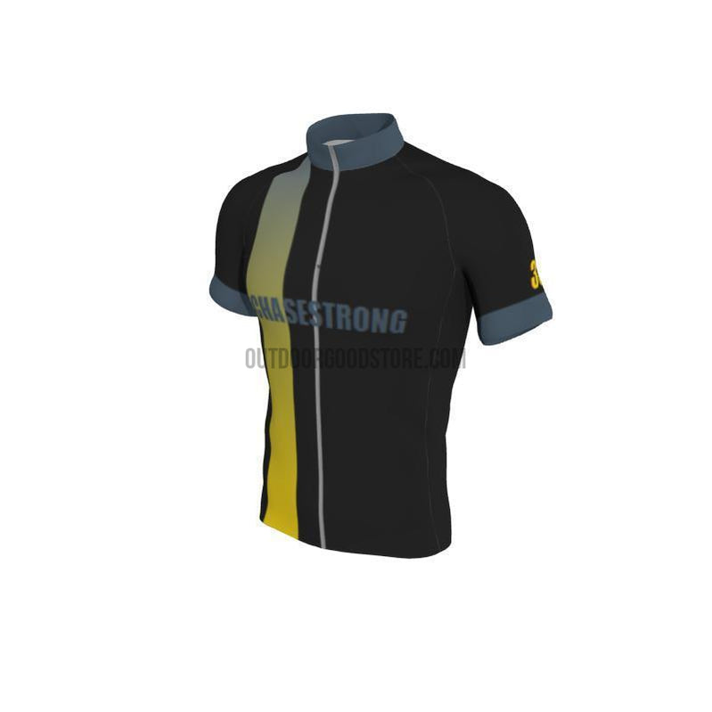 Cycling Jerseys Offset Stripe (024) Custom Cycling Jersey. (x 1)-Custom-Outdoor Good Store