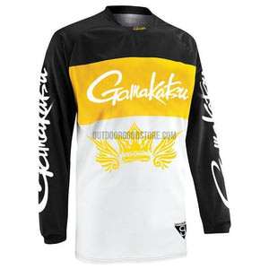 Gamakatsu 2-Tone Long Sleeve Fishing Jersey Shirt-Fishing Clothings-Outdoor Good Store