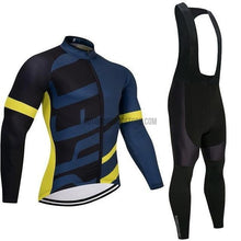 Long Fleece Cycling Jersey Kit Suit-cycling jersey-Outdoor Good Store