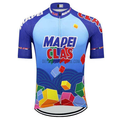 MAPEI CLAS Retro Cycling Jersey-cycling jersey-Outdoor Good Store