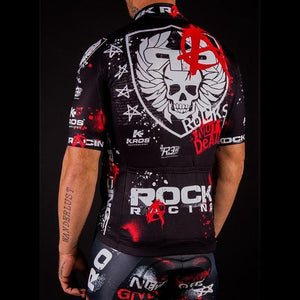 Rock Racing Anarchy Retro Cycling Jersey Kit-cycling jersey-Outdoor Good Store